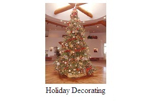 Holiday Decorating by The Enchanted Florist